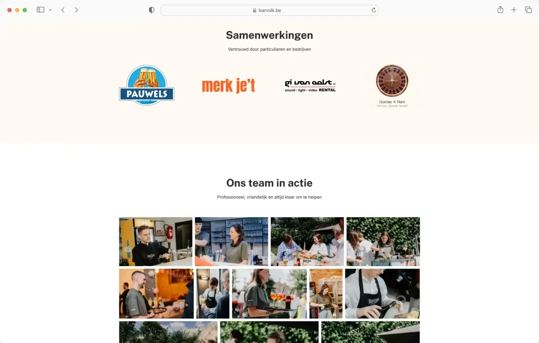 Barvolk in browserweergave